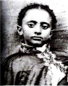 The young Lij Tafari
